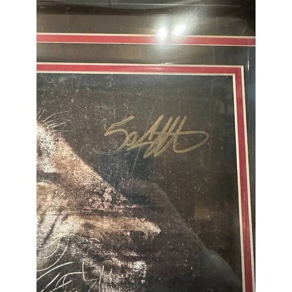 Curtis "50 Cent" Jackson signed autographed 12x12 Album Insert Framed JSA - Picture 2 of 6